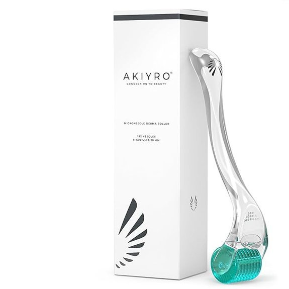 AKIYRO 0.30mm Microneedle Derma Roller (Green)