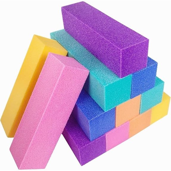 12 Pcs 4-Sided Nail Buffer Block Set