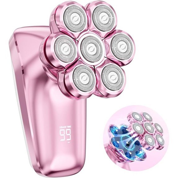 7D Electric Razor for Women Full Body Shaver