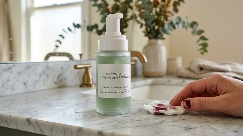acetone free nail remover options