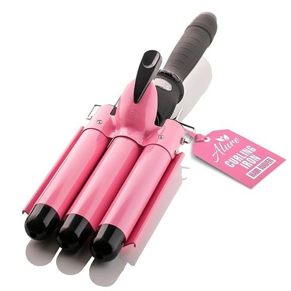 Alure Three Barrel Curling Iron Wand Hair Waver
