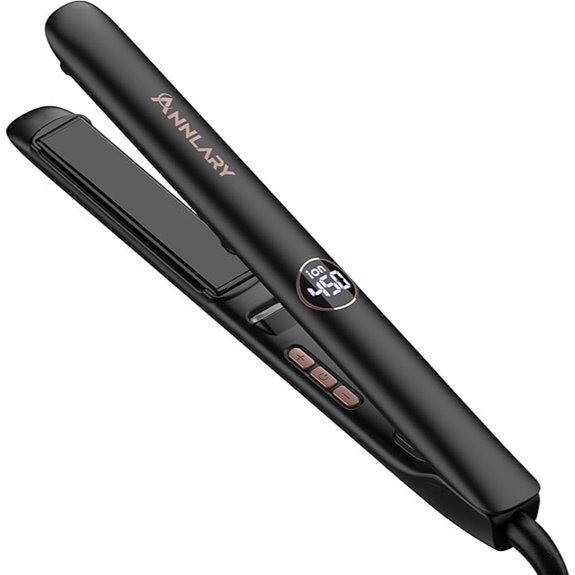 ANNLARY 2-in-1 Hair Straightener and Curler (1 inch)