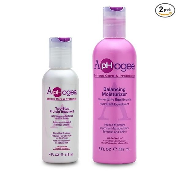 Aphogee Hair Care Protein Treatment & Moisturizer Bundle