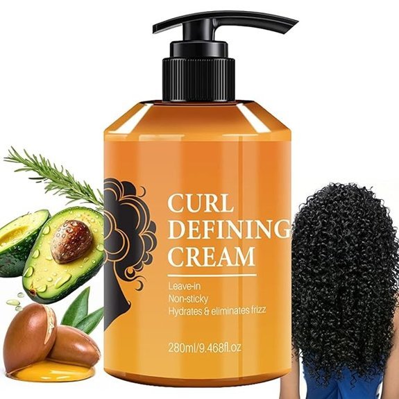 Argan Oil Curl Defining Cream Anti-Frizz (9.46 FL OZ)