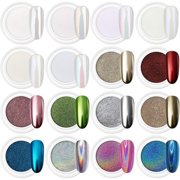 Artdone Chrome Nail Powder Kit for Nail Art & Resin Craft