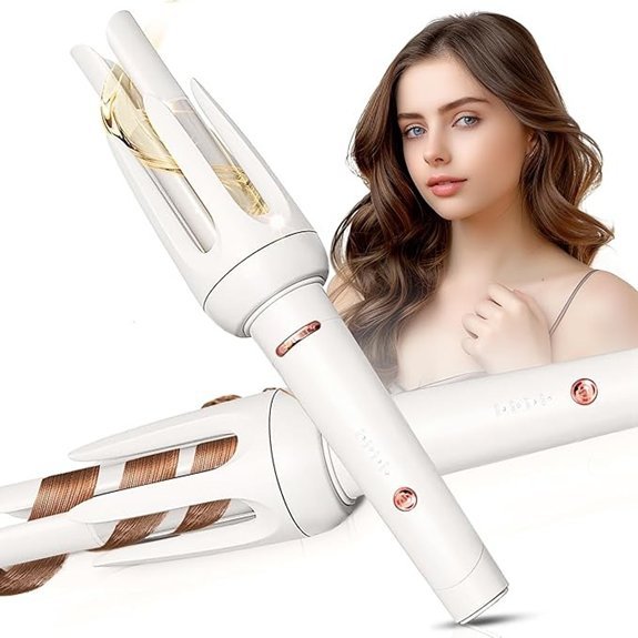 Auto Hair Curler with 4 Temperature & 3 Timer Settings