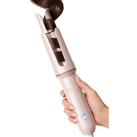 Automatic Rotating Curling Iron 1.25 Ionic Ceramic Barrel