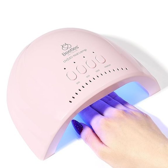 Beetles UV LED Nail Lamp with Smart Sensor (Pink)