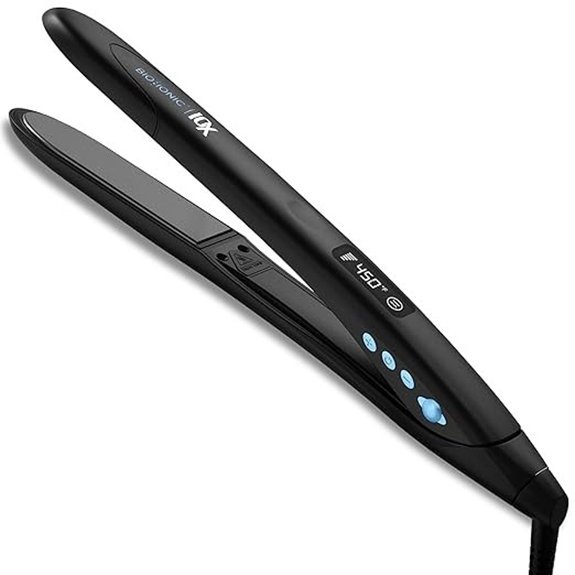Bio Ionic 10X Hair Straightener with Sonic Vibrating Plates