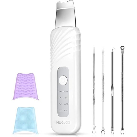 Blackhead Remover Tools with Skin Spatula and Face Brush