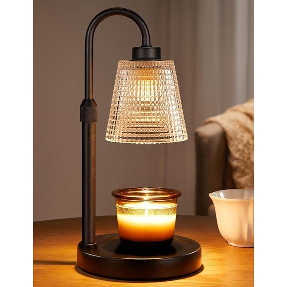 Innqoo Candle Warmer Lamp with Timer & Dimmer