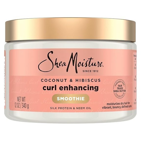 SheaMoisture Curl Enhancing Cream Coconut & Hibiscus (12 oz)
