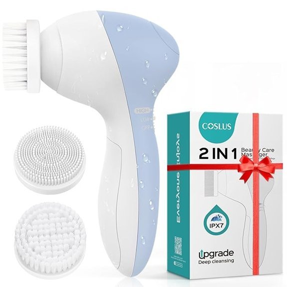 COSLUS Silicone Electric Facial Cleansing Brush (FBS-D)