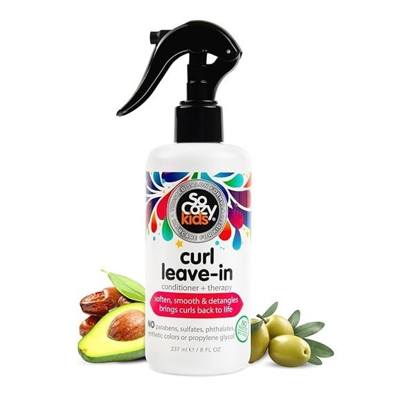 So Cozy Leave-In Conditioner Spray for Kids' Curly Hair (8 oz)