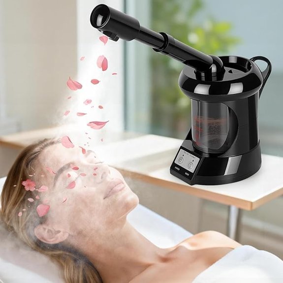 Facial Steamer Professional with Extendable Arm for Deep Cleansing