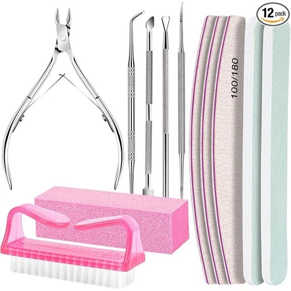 FANDAMEI Nail Care Kit with Cuticle Tools