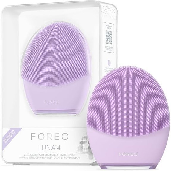 FOREO LUNA 4 Face Cleansing Brush for Sensitive Skin