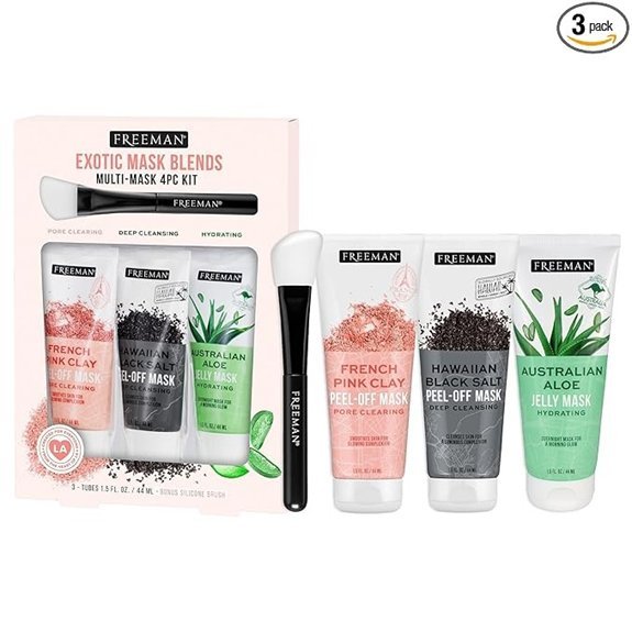 Freeman Exotic Blends 4-Piece Facial Mask Set