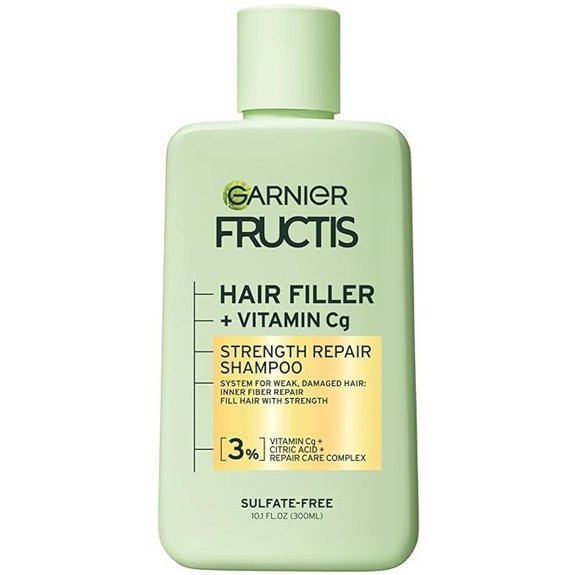 Garnier Fructis Hair Filler Strength Repair Shampoo (10.1 Fl Oz)