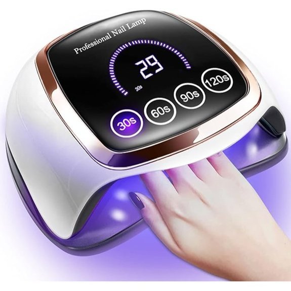 Gugusure 180W UV LED Nail Lamp for Gel Polish