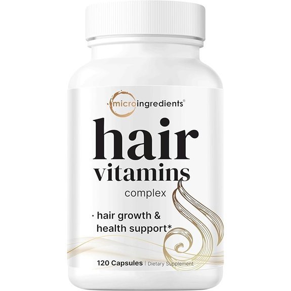 Micro Ingredients Hair Vitamins Complex (120 Capsules)