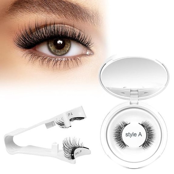 Higu Clace Magnetic Eyelashes with Applicator (A08)