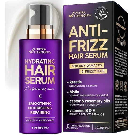 Hydrating Hair Serum for Dry & Frizzy Hair (5 oz)