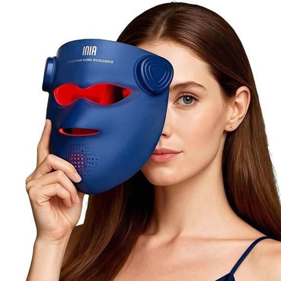 INIA Glow 4D Red Light Therapy Mask (Blue)