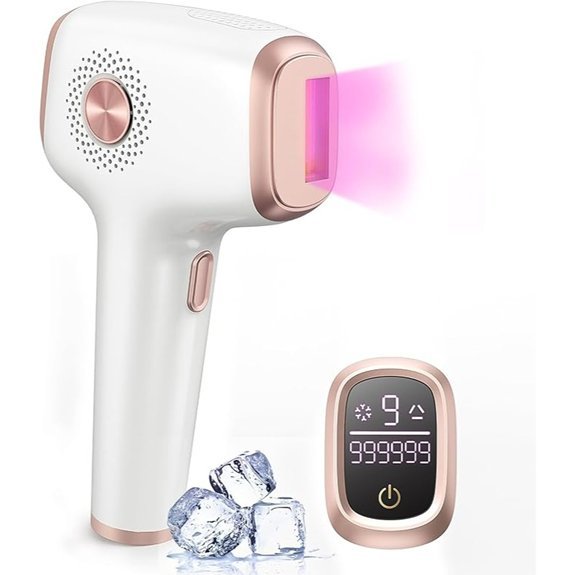 INNZA IPL Painless Hair Removal Device with Ice Cooling