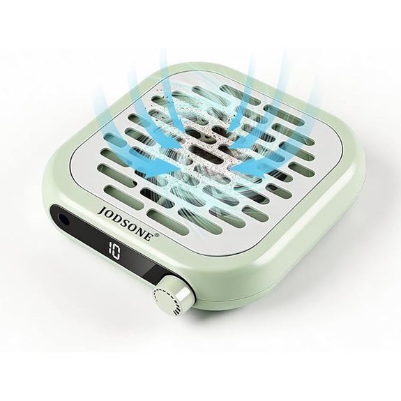 JODSONE Mini Nail Dust Collector with 30 Filters