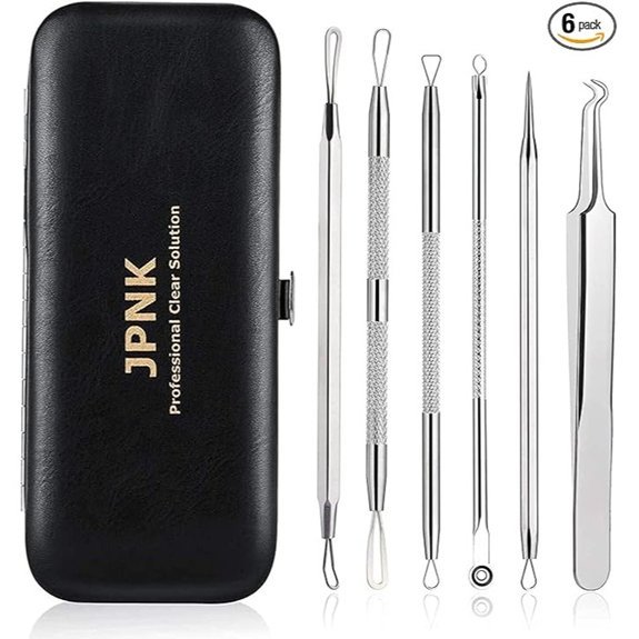 JPNK Blackhead Remover Comedone Extractor Acne Removal Kit..