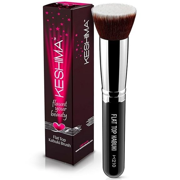 KESHIMA Flat Top Kabuki Foundation Brush 1.2