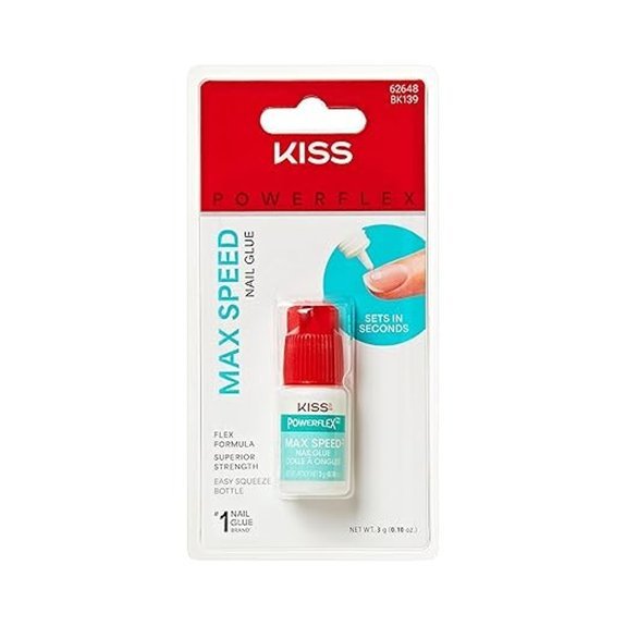 Kiss PowerFlex Nail Glue for Glue-On Nails & Repairs