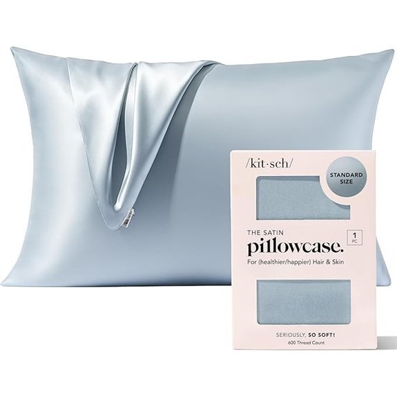 Kitsch Satin Pillowcase with Zipper Standard Size