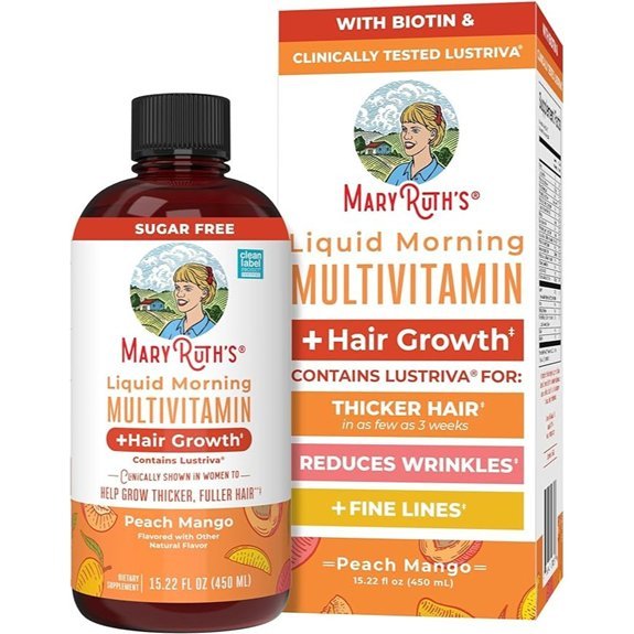 MARYRUTH'S Liquid Multivitamin + Hair Growth Supplement