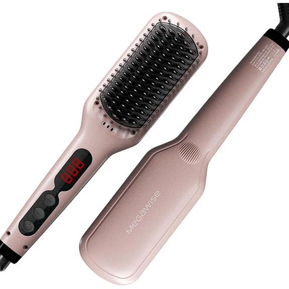 MegaWise Ionic Hair Straightener Brush (KL1025)