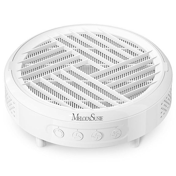 MelodySusie Compact Nail Dust Collector (White)