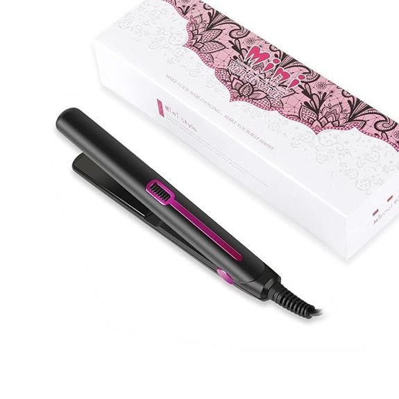 Mini Hair Straightener for Short Hair and Bangs