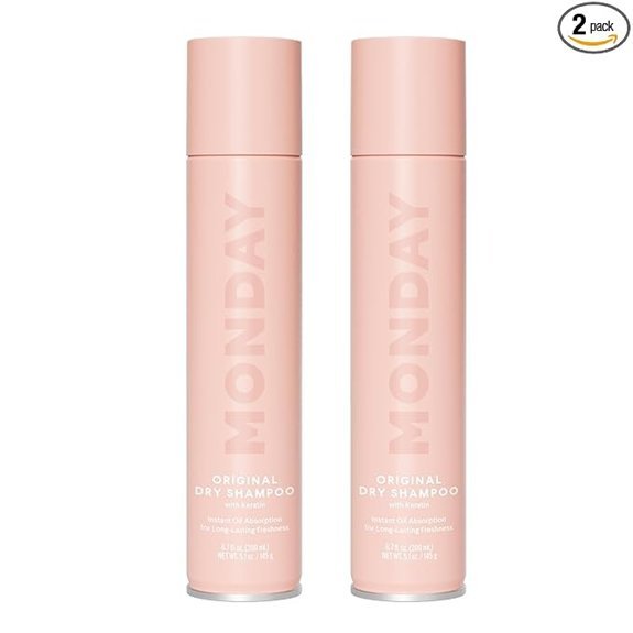 MONDAY HAIRCARE Dry Shampoo with Keratin Dual Pack