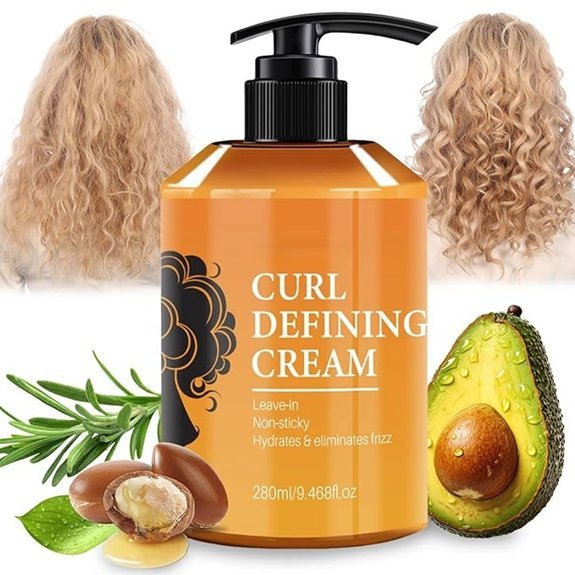 Moroccan Curl Defining Cream for Curly & Wavy Hair