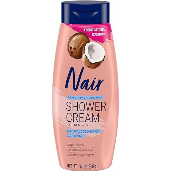 Nair Sensitive Shower Cream Hair Remover for Women