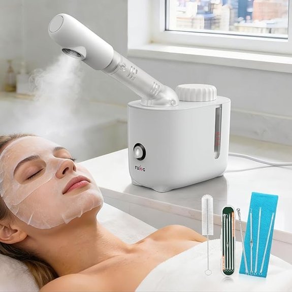 Nano Ionic Facial Steamer with 360° Rotating Arm