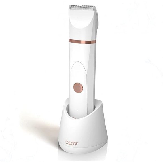 OLOV Electric Body Hair Trimmer (White)