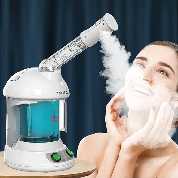Ozone Facial Steamer with 360° Rotatable Arm