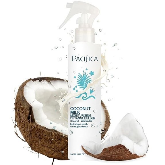 Pacifica Coconut Milk Hair Detangler Spray (Vegan)
