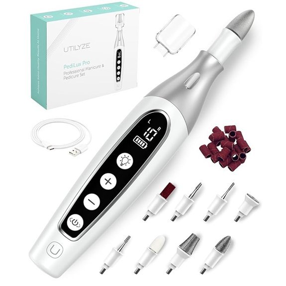 PediLux Pro Electric Nail File Drill Kit
