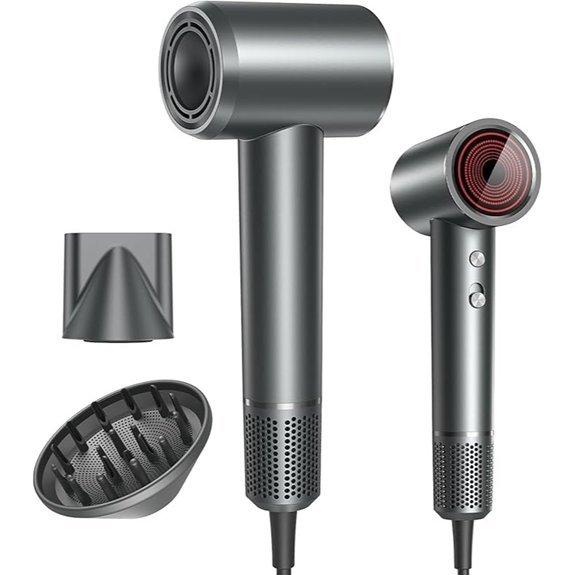 Professional Ionic Hair Dryer with Diffuser