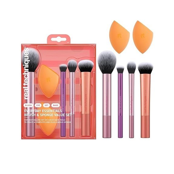 Real Techniques 6-Piece Essential Makeup Brush Set