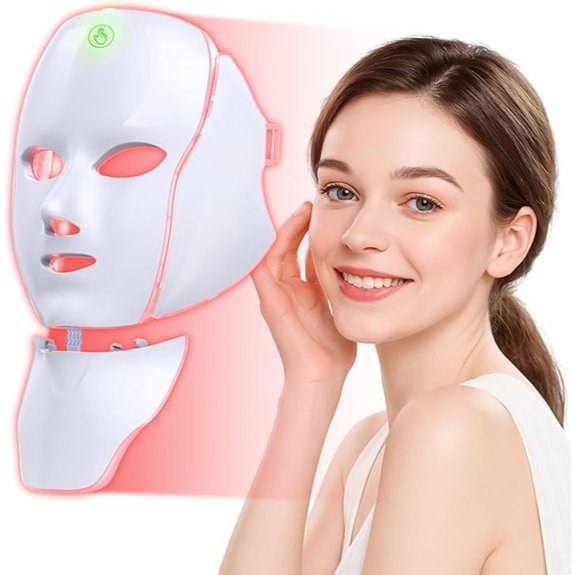 Red Light Therapy Mask for Face and Neck