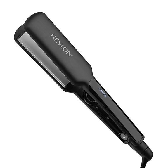 REVLON Ceramic 2 Flat Iron Hair Straightener (Black)